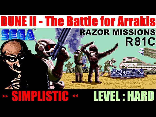DuneHack R81C Razor Missions - Level: HARD "SIMPLISTIC" 38 min. (SMD) Прохождение (БЕЗ КОММЕНТОВ))