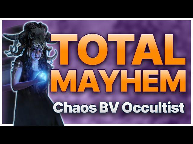 My MAYHEM Build - Blade Vortex Chaos Explody Occultist! [PoE 3.19]