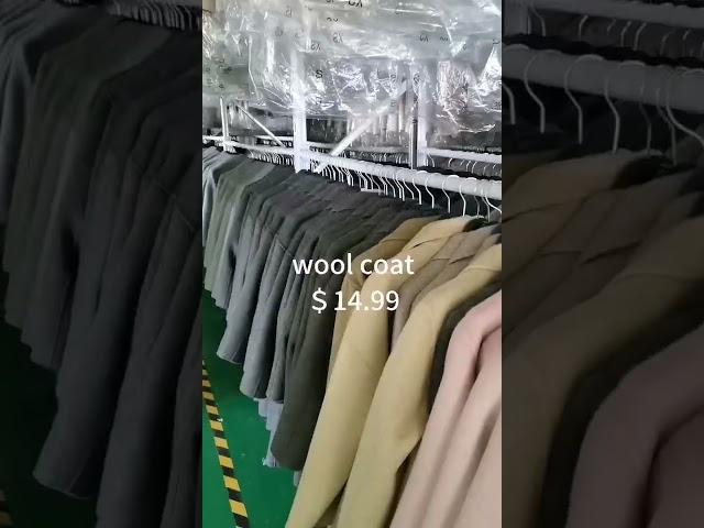 Wool coats are worth owning on off-season clearance羊毛大衣反季清仓值得拥有