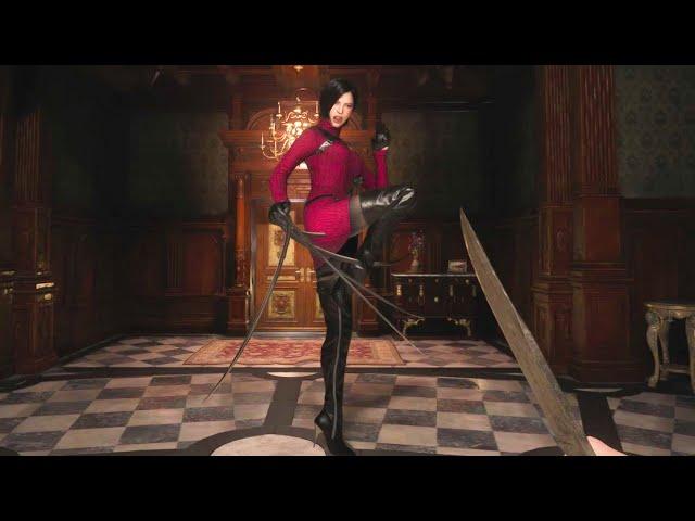 RE4R Ada Wong as Lady Dimitrescu - Resident Evil Village