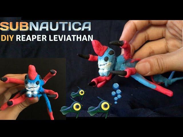 DIY reaper leviathan from "subnautica" - clay tutorial