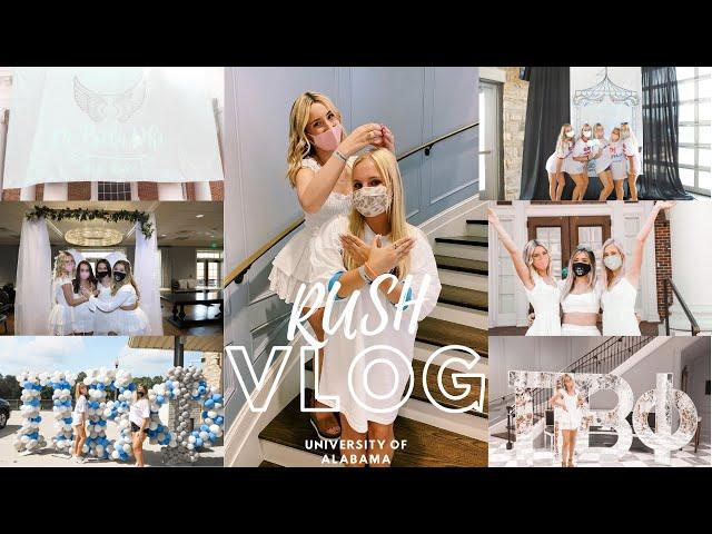 PREF + BID DAY VLOG 2020 | Pi Beta Phi | University of Alabama