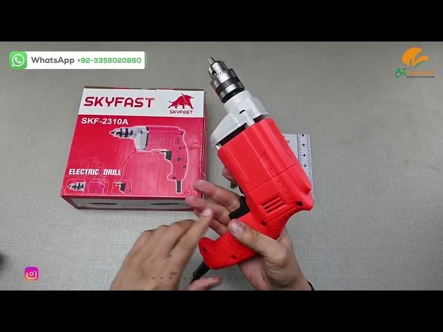 Skyfast – Electric Drill 450W with Reverse Forward Option, 0-4500/rpm10mm - Model: SKF-2310A