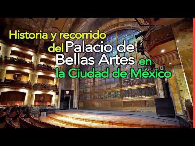 Recorrido exclusivo dentro del Palacio de Bellas Artes