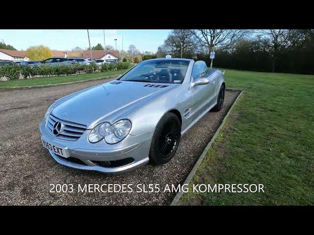 2003 MERCEDES SL55 AMG KOMPRESSOR