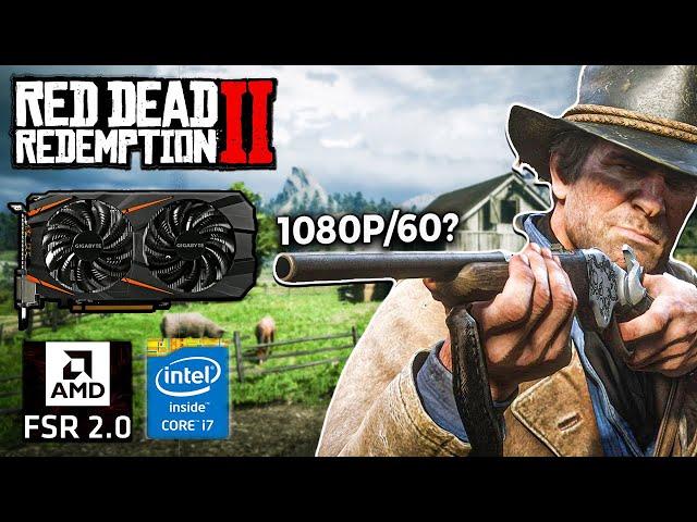 RDR2 on GTX 1060 - Intel i7 4790 | 16GB RAM - 1080p 60FPS | AMDFSR2