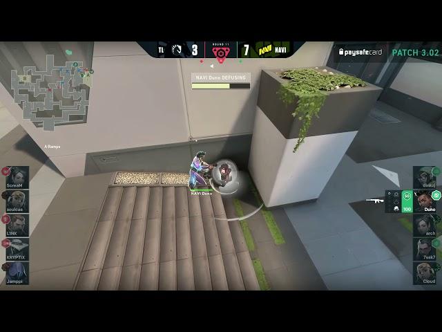 NAVI Cloud Get the Round From Team Liquid