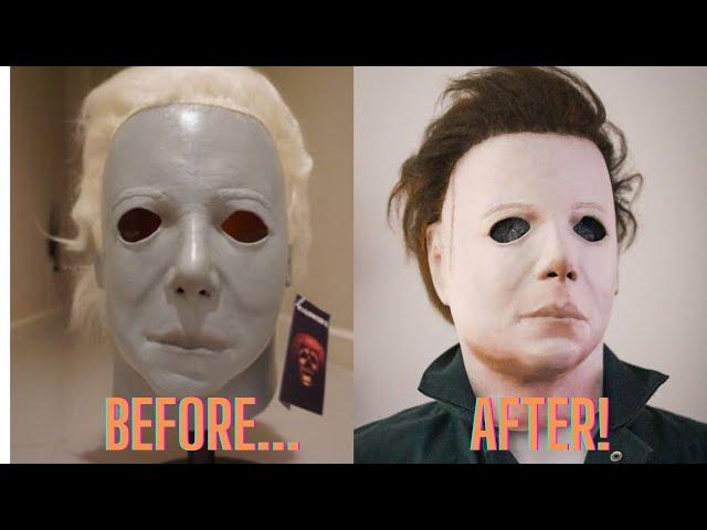 Turn Your Ben Tramer Mask into Michael Myers - DIY Rehaul Tutorial (Halloween II)