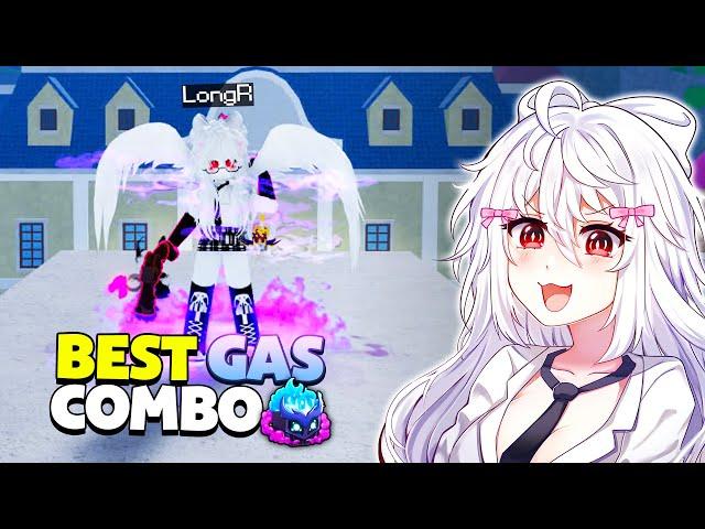 BEST GAS COMBO!! | Blox Fruits