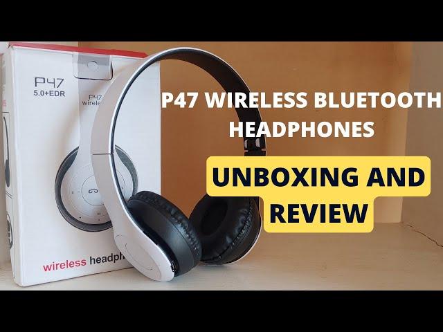 P47 Wireless Bluetooth Headphones | Unboxing & Review