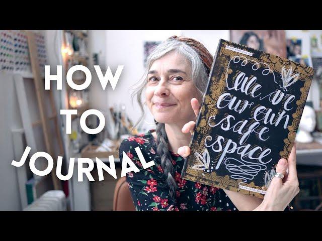 A COMPLETE GUIDE to CREATIVE JOURNALING | How to Journal with ideas, inspiration & tips