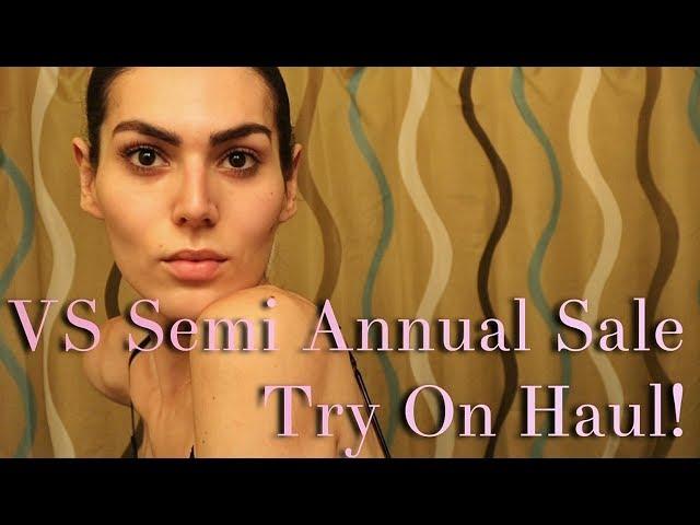 Victoria's Secret Semi Annual Sale Try On Haul !