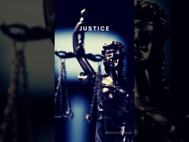 Justice is not a concept... #shorts #quotes 