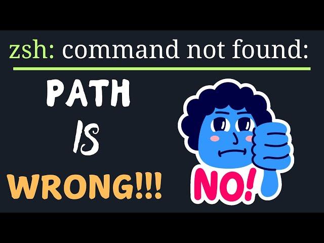 “zsh: Command not Found" - EASY FIX!