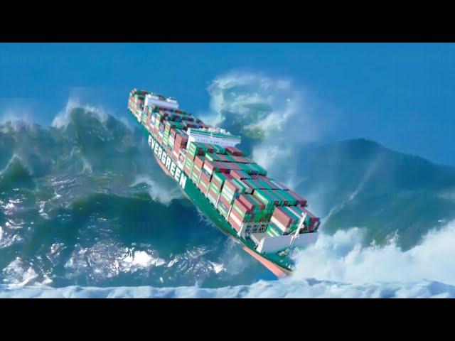 Why MONSTER WAVES Can’t Sink Large Ships During Storms