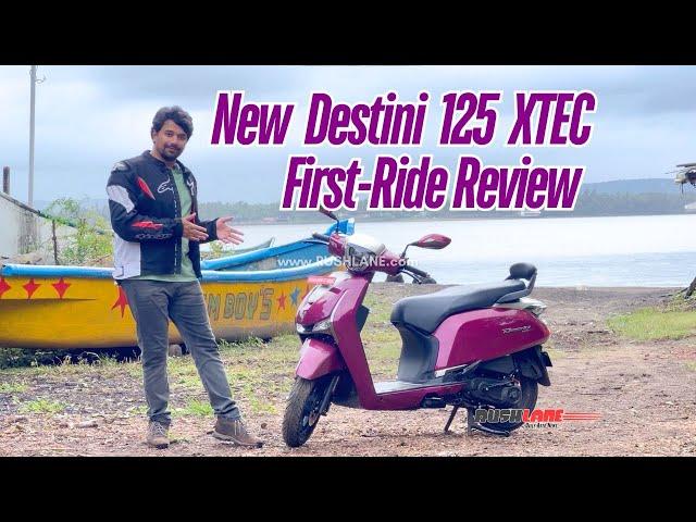 New Hero Destini 125 - First Ride Review