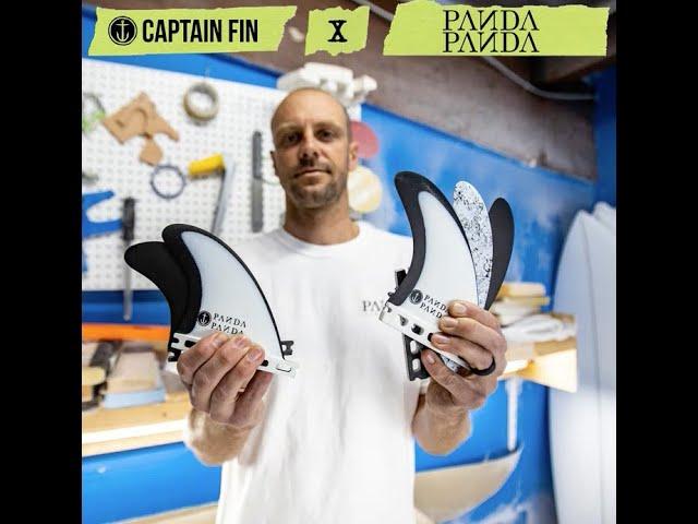 Captain Fin X Panda Five Fin Set