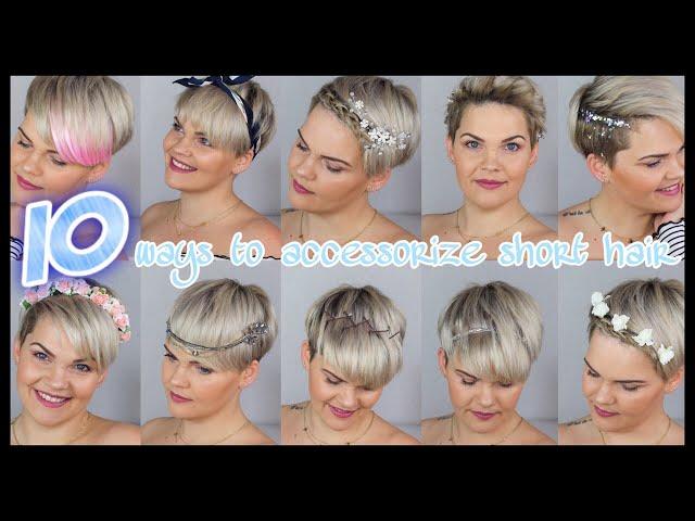 10 quick and easy hairstyles for short hair | PIXIECUT