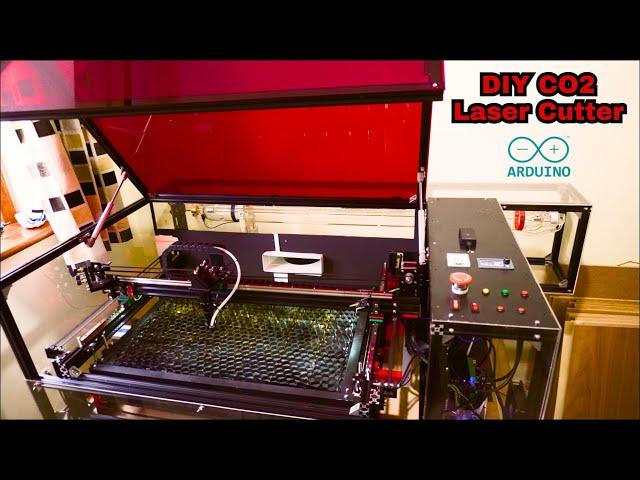 DIY CO2 Laser Cutter Build. Open Source GRBL ESP32/Arduino/DLC32