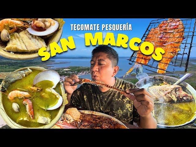 ¡Caldos arrechos de la Costa Chica! Delicias de Tecomate Pesquería | San Marcos.