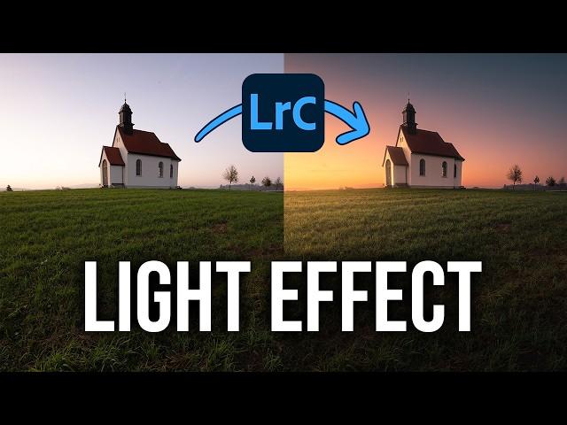 Use THIS TRICK to CREATE LIGHT in Lightroom Classic!