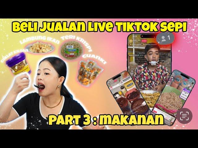 BELI LIVE JUALAN TIKTOK YANG SEPI, PART 3!