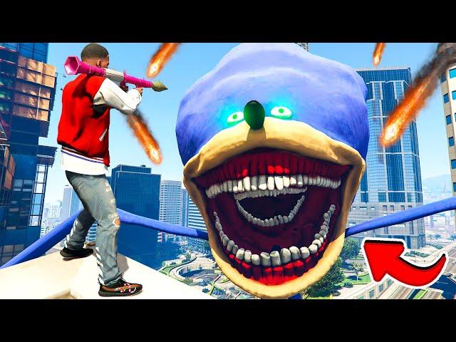 Я НАШЁЛ ГИГАНТСКОГО СОНИКА ТЕЙПС В ГТА 5 МОДЫ! SONIC TAPES ОБЗОР МОДА в GTA 5 ВИДЕО ONLINE