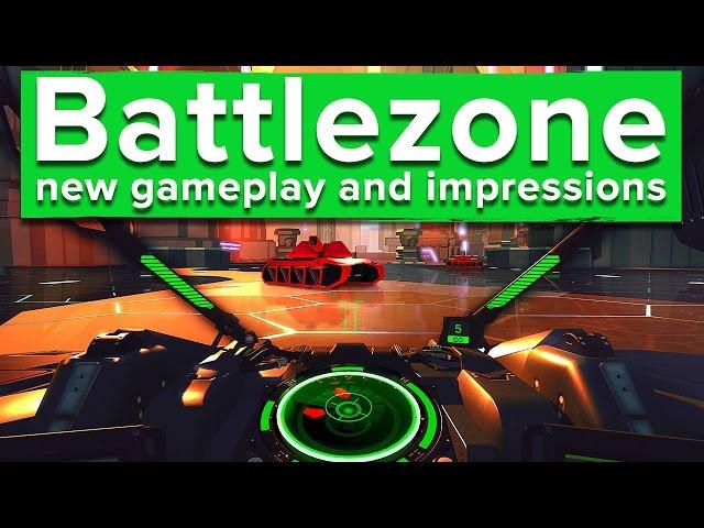 Battlezone sold me on the Playstation VR - New gameplay and first impressions