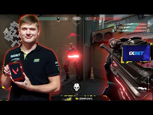 s1mple ОФОРМИЛ НЕРЕАЛЬНЫЙ КЛАТЧ С AWP В VALORANT! S1MPLE, МУРЧИ, АРХАНГЕЛ. ВАЛОРАНТ НАРЕЗКИ