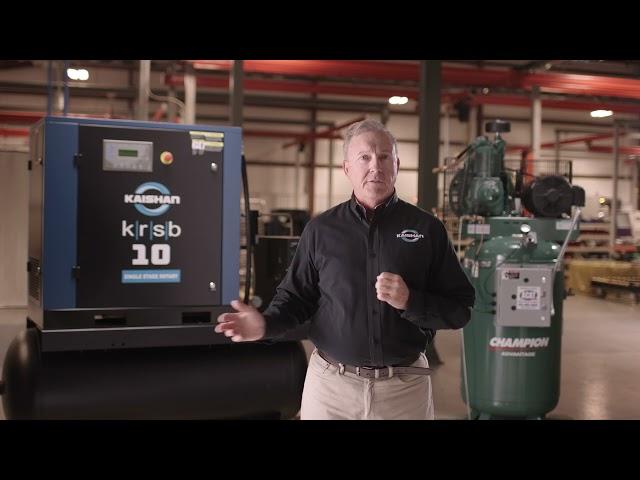 The Difference Between Rotary Screw and Reciprocating Compressors