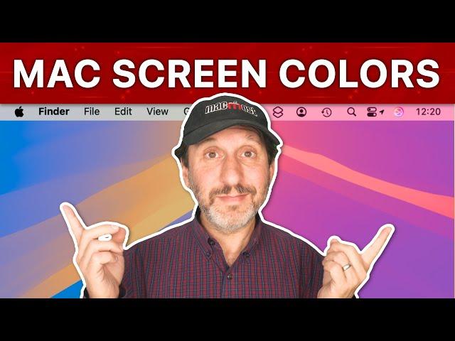 9 Ways To Adjust the Colors On Your Mac's Screen
