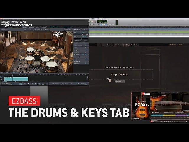 EZbass – The Drums & Keys Tab