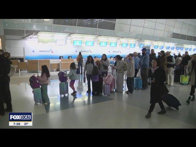 DFW Airport had most cancelled flights in America on Sunday