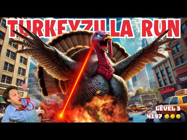  Thanksgiving Turkeyzilla Kids Brain Break | Fun Workout Exercises and Gratitude