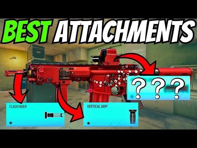 The *BEST* Attachments In Rainbow Six Siege 2024