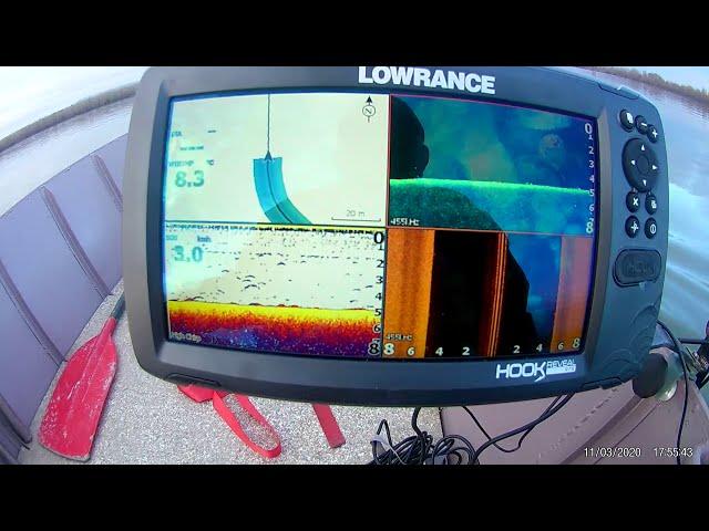 LOWRANCE HOOK REVEAL 9 inkl. TripleShot Heckgeber