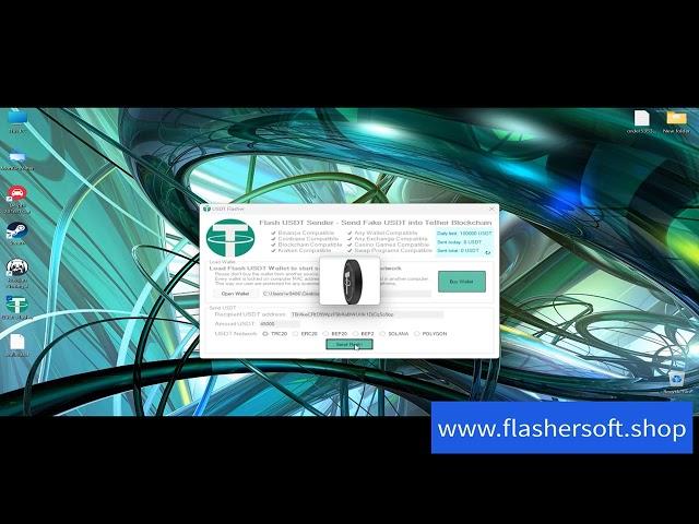 How to send flash crypto usdt trc20  Unlimited real crypto flash usdt available