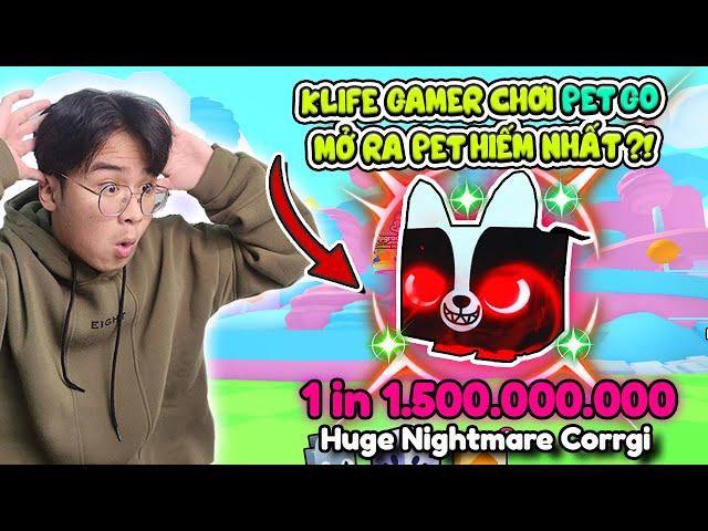 KLIFE GAMER LẦN ĐẦU CHƠI PETS GO! VÀ CÁI KẾT MỞ RA PET TỬ THẦN SIÊU NGẦU VỚI TỈ LỆ 0.3500000% !!