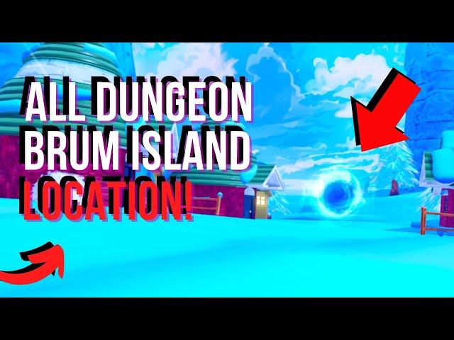 All Dungeon Locations In Brum Island | Arise Crossover (Roblox)