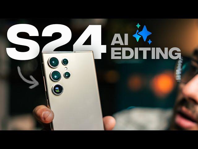 The CRAZY AI Photo Editing Features Inside Samsung Galaxy S24