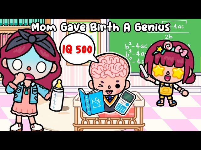 MOM Gave Birth A GENIUS  Sad Story | Toca Life World | Toca Boca