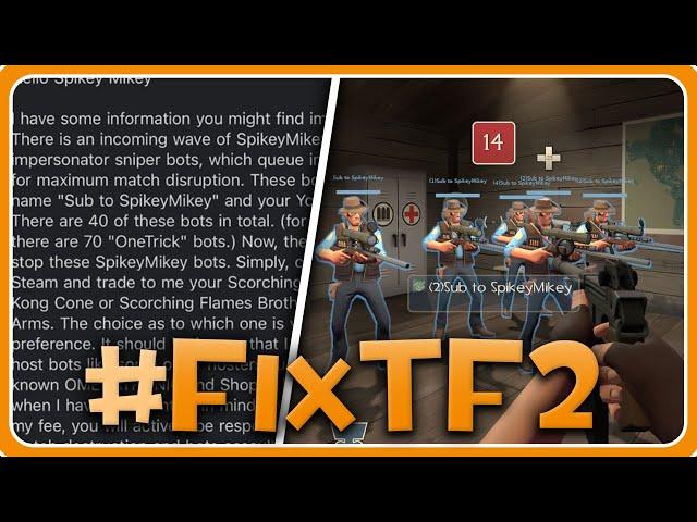 MY EXPERIENCE WITH THE BOTS #fixtf2 #savetf2