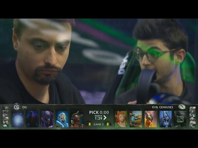 OG vs Evil Geniuses Game 3 - Sanduguan - TI8 Main Event Day 3 #LAKADMATATAG