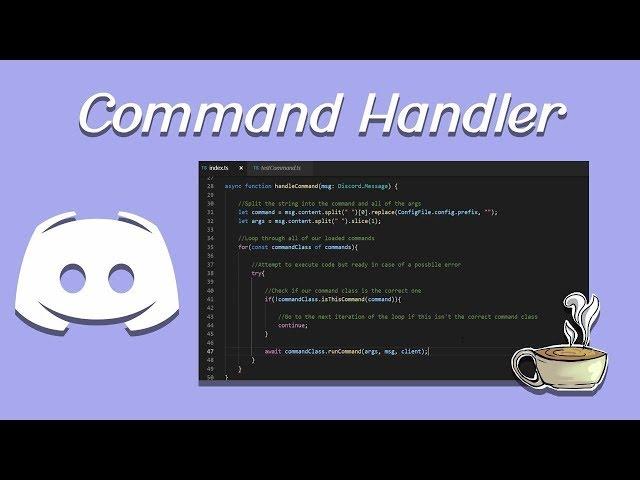 Coding Your Own Discord Bot - Discord.js - Building Our Command Handler - *OLD*