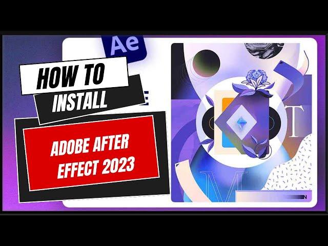 How to Install Adobe After Effect 2023 | Full Installation without error | #adobe #tech