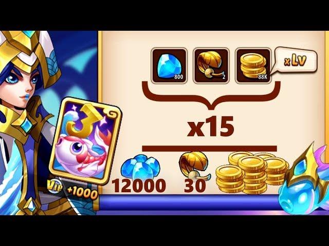  Розыгрыш пяти ивентовых карт. Только для Android.  (Idle Heroes)