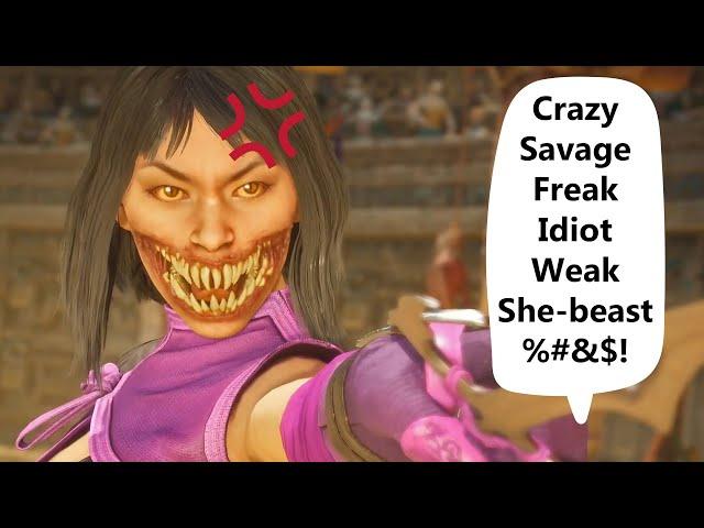 Mortal Kombat 11 - Characters Say What They Think about Mileena