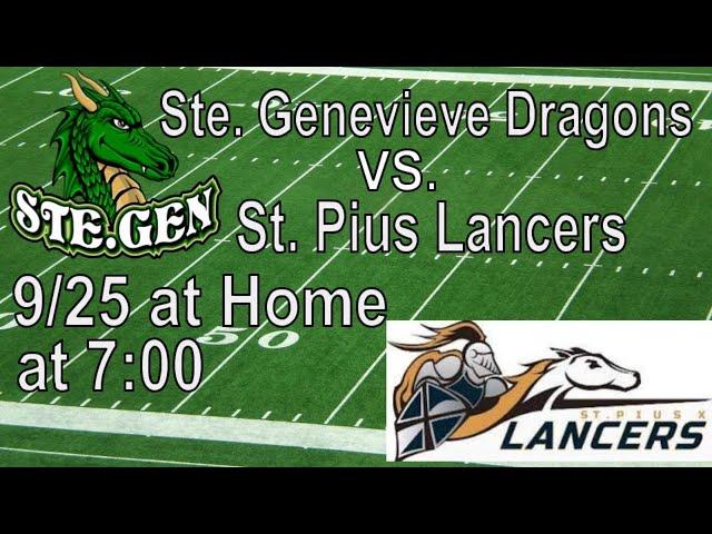 Homecoming Football Game Dragons vs. Lancers