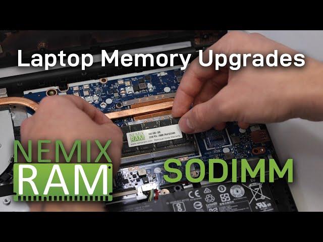 SODIMM Laptop Memory Upgrade by NEMIX RAM