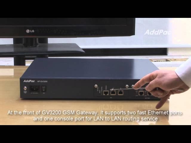 40-port GSM Gateway/GSM VoIP Gateway(AP-GV3200) | AddPac